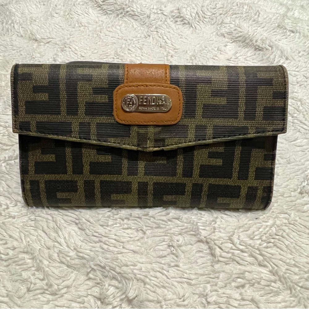 Vintage Zucca Snap w Bi-fold Wallet